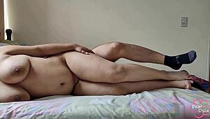 house alone, perfect time to ride that curvy latina with big ass