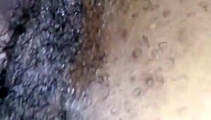 Tight Creamy Caribbean Ass of Petite MILF in Homemade Close-Up