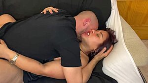 My step-sisters new friend asks me to eat her tits when we are alone? She's a horny latina slut with natural tits fingering in homemade reality fetish.