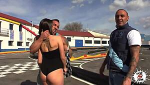 DinIO Loses Bet, Girlfriend Becomes Hardcore Prostitute in Intense Scene