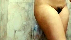 Yo, my hot stepsister’s masturbating in the bathroom just for me, can’t look away!