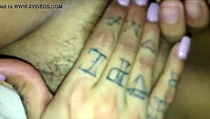 sexy latina milf amateur gets squirting pleasure from a big black cock in reality