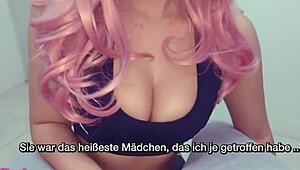 German webcam teen 18+ babe performing live