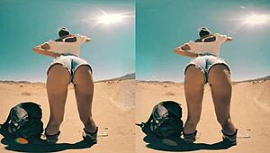 VRHush Hitchhiker Emma Hix Picked Up for Wild Missionary Ride