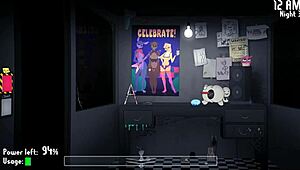 five nights at fuzzboobs hentai pegging a sweet futanari asshole