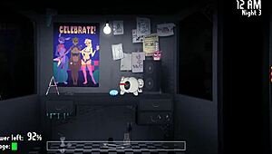 five nights at fuzzboobs hentai pegging a sweet futanari asshole