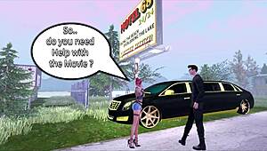 The Casting Limo Ep 01: Big Ass Wife Cheats at Work in Heels