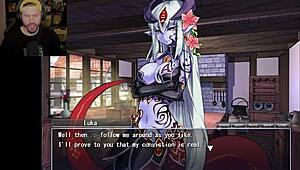 i can’t even beat a slug girl in monster girl quest