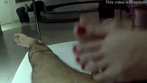 Lisa's Footjob Part 2 Drives Me Wild