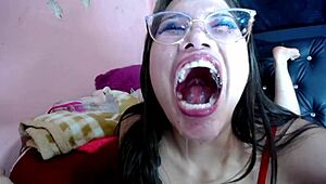 hey babe, spit on this deepthroat slut now