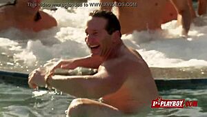 Joe and Kristen Dive Into Pool Fun With Other Couples for Foreplay