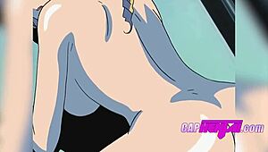 难以置信！极度顺从Hentai护士为患者提供疯狂屋顶性爱！