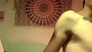 she delivers an evil blowjob with monster cock