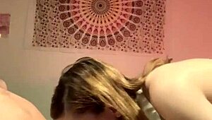 she delivers an evil blowjob with monster cock