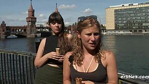 Blake and Lindsey Lick Ice Cream and Wet Pussy