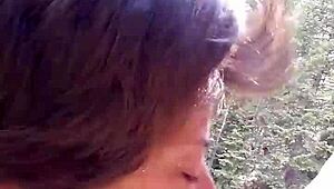 can you believe this petite latina swallowed cum by riverfront?