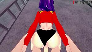 Misato Katsuragi Gets Intense POV Fucking