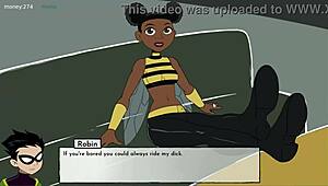 18titans episode 44 - bumble action in anime game