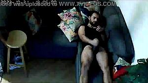 spycam catches brazilian stud cumming hard?