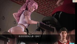 Ep7 Genesis Order Çince - Spor Salonunda Herkese Gösterişli Sikiyoruz