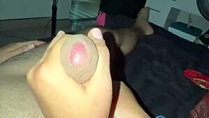 yo, i gave my roommate a handjob to wake him up for class. he finally got moving!