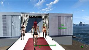 Fallout 4 fashion featuring sexy lingerie outfits for your characters.