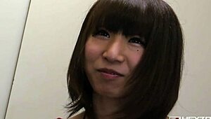 i just shot this asian shaved japanese creampie hairless girl in a quick av interview