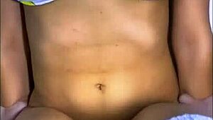 Latina teen mother-in-law feels nervous but desires attractive man