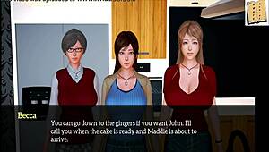 my new family 157 in an erotic cartoon anime hentai story