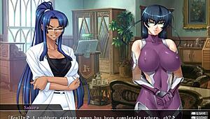 Taimanin Asagi 3 reaches its bad end in part 25