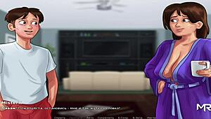 Summertime Saga Slit Scene E1 37!