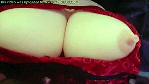 Chichi Fueta ROCKET TITJOB turns wild with solo toy play and massive cumshot