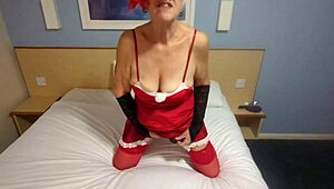 merry christmas, i love showing off my stockings and toys solo