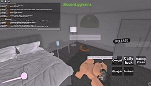 27 Roblox Porn with Big Tits Ass Missionary Cowgirl Riding Monster Cock