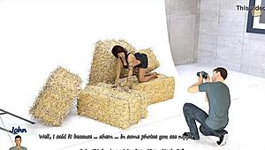 i show off my big fake boobs for the camera