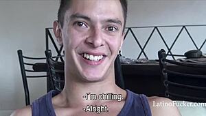 Straight Guy Tries Gay Sex for Cash with Intense Sucking