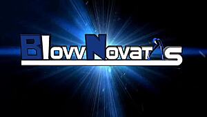 Teen Novata Miss Peach Sucks Mr Banana in POV Cumshot!