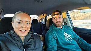 christmas toy test with lovense lush 3 on alexis kay... public and bedroom fuckin’ til creampie