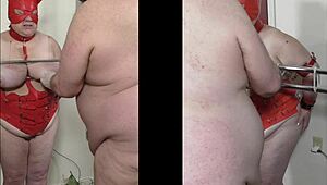 ever seen a slut slave's udders shocked with electro?