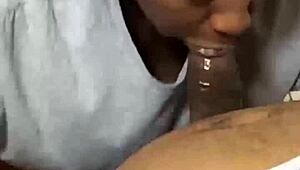 blowjob real couple dick riding