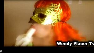 wendy takes deepthroat in her throat