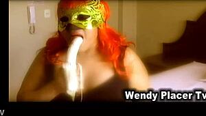 wendy takes deepthroat in her throat