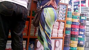 Tremendous Ass Voyeur Scene With Intense Emotions