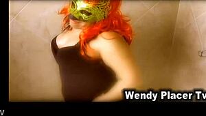 wendy takes deepthroat in her throat