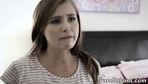 hey, wanna see naughty teens bang in a wild threesome with kinky vibes?