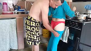 uhh, banging tight latina maid's ass while cheating on wife