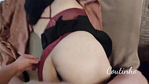 Smashing this hot Latina milf hard doggystyle!