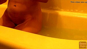 Bath Time Involves Shaving For A Fetish Ritual.