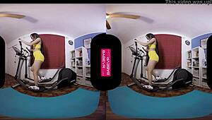 veronica rodriguez gets intimate in vr with you 😘