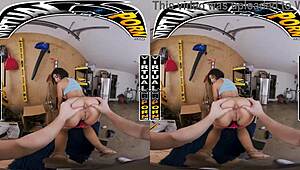 virtual porn guide with sexy mixed race dani diaz for exam prep pov.